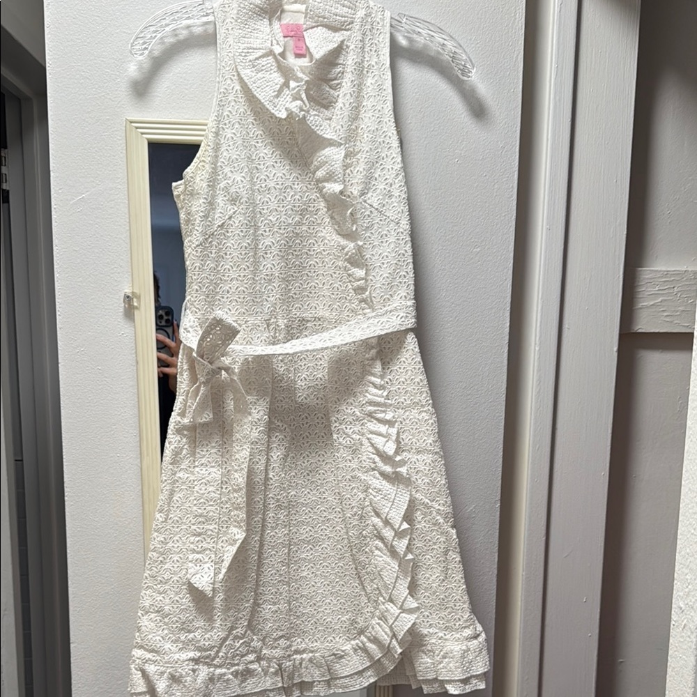 Lilly Pulitzer White Halter Sundress for Brides